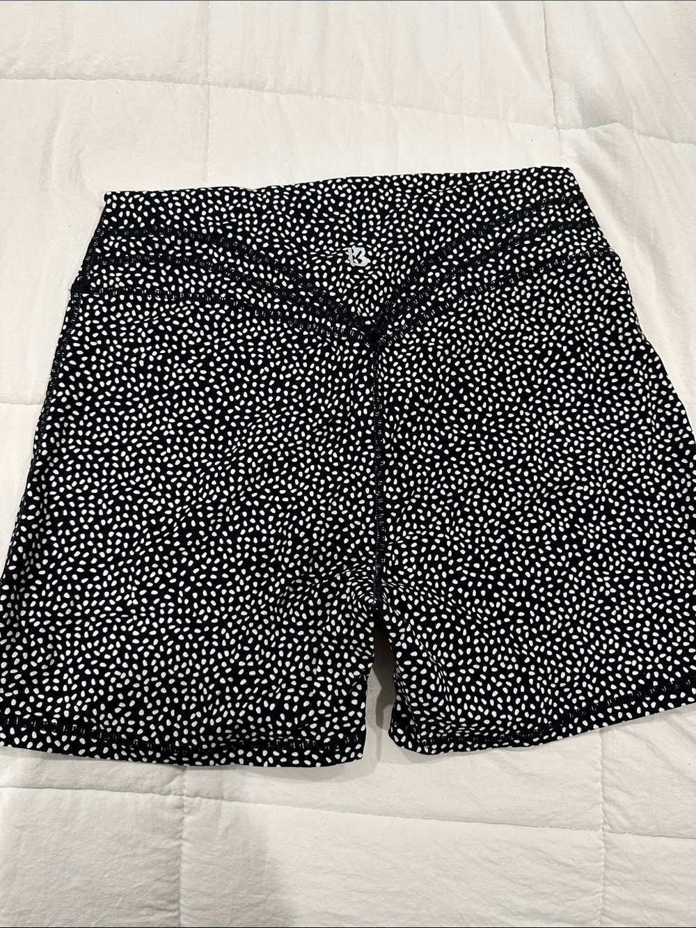 Buffbunny Black & White Polka Dot Shorts